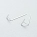 Wholesale 925 Sterling Silver Geometric Earrings